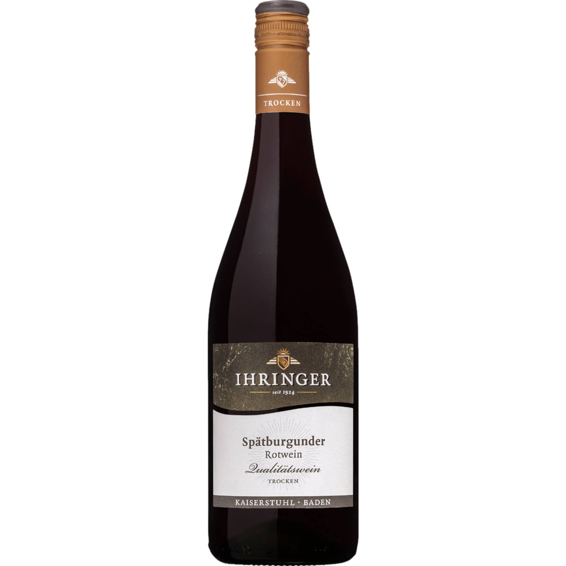 Ihringer Spätburgunder, Trocken, Baden, Baden, 2020, Rotwein Ihringer Spätburgunder, Trocken, Baden, Baden, 2020, Rotwein von Kaiserstühler Winzergenossenschaft Ihringen eG - Winzerstraße 6, 79241 Ihringen