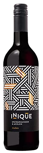 Ihringer INIQUE Rotwein Cuvée Qualitätswein trocken 0,75 L, Artikel-Nr. 88126I, 1 Karton mit 6 Flaschen von Kaiserstühler Winzergenossenschaft Ihringen eG