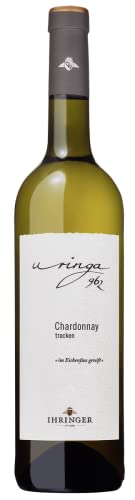 Ihringer Winklerberg Chardonnay Qualitätswein trocken Uringa 962, im Eichenfass gereift, 0,75 L, Artikel Nr. 28326, 1 Karton mit 6 Flaschen von Kaiserstühler Winzergenossenschaft Ihringen eG