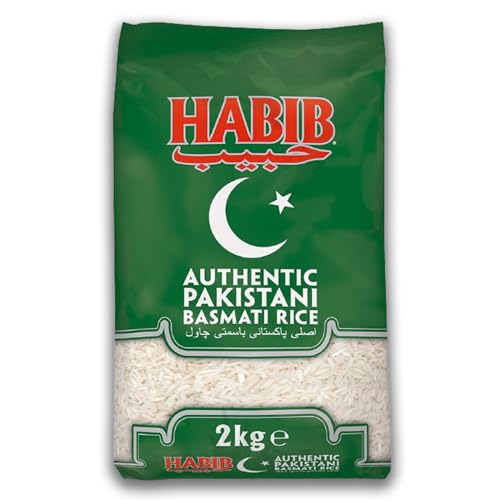 Habib Authentischer pakistanischer Basmatireis – 2 kg von Kajal