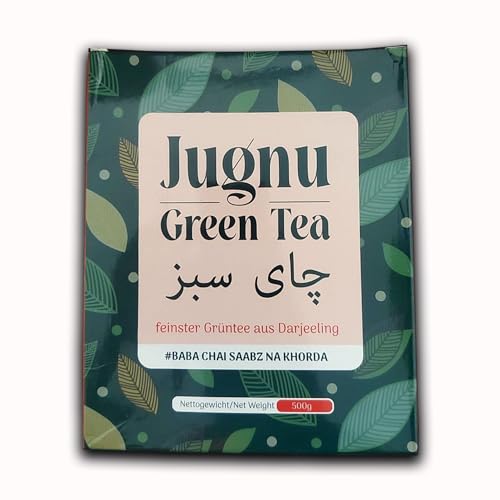 Jugnu Grüner Tee von Darjeeling - Reiner Grüner Tee für ein Genusserlebnis(1 x 500g) von Kajal