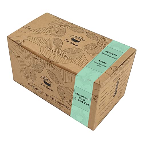 Kajal Marke Tee Kräuter und Pflanzentee 15 Teebeutel a 2g (marokanischer grüner Minz Tee, 30) von Kajal