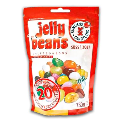 Kajal Suntjens verschiedene Jelly Beans Perfekte Mischung für Partys, zum Verschenken und Teilen süßer Köstlichkeiten, 20 Geschmacksrichtungen, 2x180 g. von Kajal