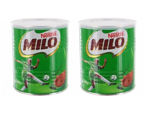 Nestlé Doppelpack 2 x 400g MILO Instant Getränk mit Kakao und Gerstenmalz – Reich an Vitaminen & Mineralien, ideal für schnelle Zubereitung, leckerer Energie-Kick Nestlé Doppelpack 2 x 400g MILO Instant Getränk mit Kakao und Gerstenmalz – Reich an Vitaminen & Mineralien, ideal für schnelle Zubereitung, leckerer Energie-Kick von Kajal
