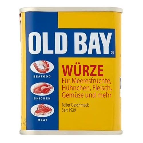 Old Bay Gewürz Original 75 g – Vielseitige Gewürzmischung für Fisch, Fleisch, Gemüse & Snacks – Glutenfrei, ohne Gentechnik, und reich an Geschmack Old Bay Gewürz Original 75 g – Vielseitige Gewürzmischung für Fisch, Fleisch, Gemüse & Snacks – Glutenfrei, ohne Gentechnik, und reich an Geschmack von Kajal