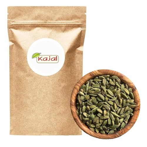 Grüner Kardamom 1kg – Ganze Kapseln Handgepflückt, Frisch Geerntet, Aromatisch, Natürlich Unbehandelt, Premiumqualität, Ganze Kardamomsamen mit Kajal Grüner Kardamom 1kg – Ganze Kapseln Handgepflückt, Frisch Geerntet, Aromatisch, Natürlich Unbehandelt, Premiumqualität, Ganze Kardamomsamen mit Kajal von Kajal