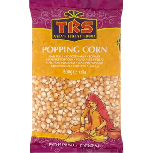 TRS Popcorn Mais 2 kg – Hochwertige Maiskörner für frisches Popcorn – Ideal für Kino-Abende, Snacks, Glutenfrei & Eiweißreich TRS Popcorn Mais 2 kg – Hochwertige Maiskörner für frisches Popcorn – Ideal für Kino-Abende, Snacks, Glutenfrei & Eiweißreich von Kajal