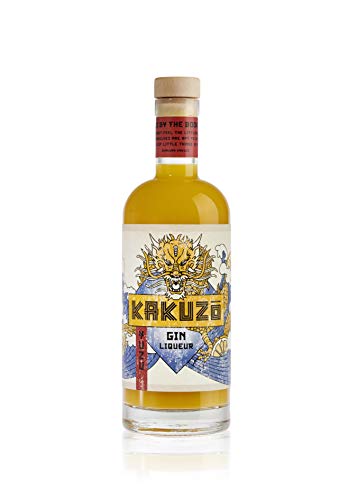 KAKUZO Yuzu Gin Liqueur - japanische Gin-Kreation verfeinert mit Kalamansi & Mandarine - sauer & süß mit leichter Bitter-Note - Made in Germany (1 x 0,7l) von KAKUZO