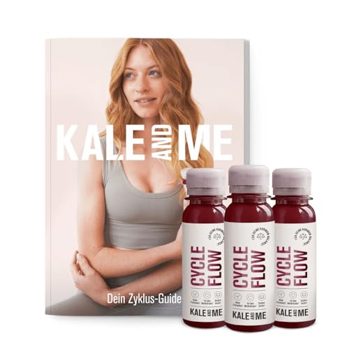 Kale and Me 4-Wochen Cycle Flow für Deinen Zyklus ohne Pillen, mit Mikronährstoffen für Deinen Hormonhaushalt, Deine Haut und Psyche während der Periode, von Expert:innen zusammengestellt Kale and Me 4-Wochen Cycle Flow für Deinen Zyklus ohne Pillen, mit Mikronährstoffen für Deinen Hormonhaushalt, Deine Haut und Psyche während der Periode, von Expert:innen zusammengestellt von Kale&Me