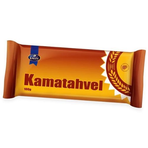 Kama Schokoladenriegel (Spezial Estonisch National Süßigkeiten) aus Kalev [4er packung] von Kalev