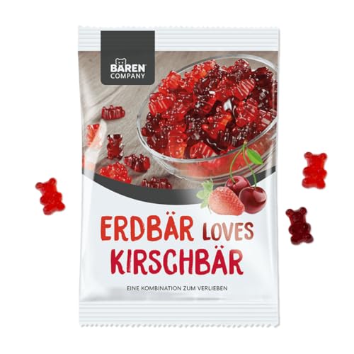 ErdBär loves KirschBär Gummibärchen 150g Fruchtgummi ErdBär loves KirschBär Gummibärchen 150g Fruchtgummi von Kalfany Süße Werbung