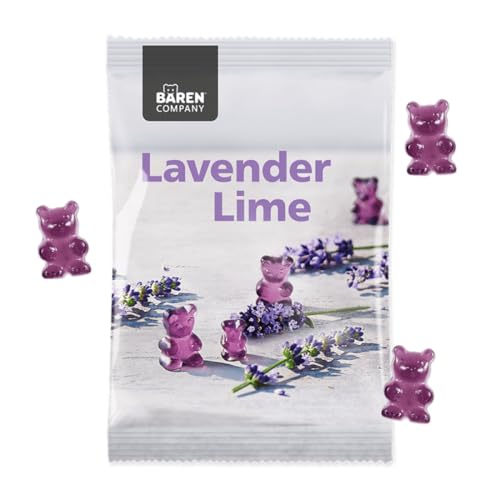 Lavender Lime Gummibärchen 150g Fruchtgummi Lavender Lime Gummibärchen 150g Fruchtgummi von Kalfany Süße Werbung