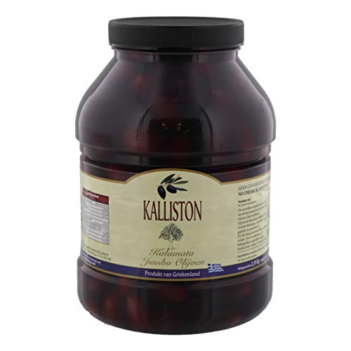 Kalliston Oliven Kalamata Jumbo, mit Stein - Topf 2,4 Liter von Kalliston