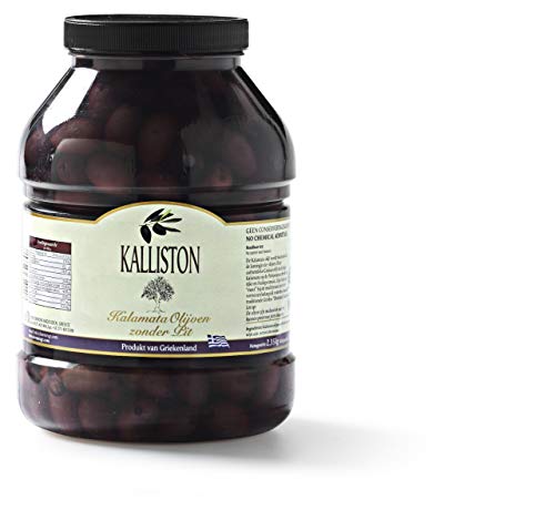 Kalliston Oliven Kalamata ohne Stein - Topf 2,4 Liter von Kalliston