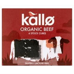 15 x Glutenfreie Kallo Bio Rindfleischwürfel, 66 g 15 x Glutenfreie Kallo Bio Rindfleischwürfel, 66 g von Kallo