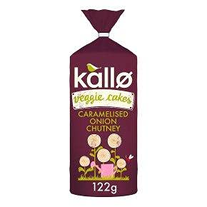 Kallo Foods Karamellisierte Zwiebel-Gemüsekuchen 122 g (6 Stück) von Kallo