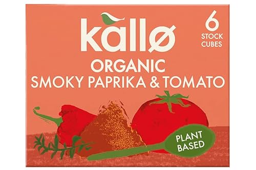 Kallo Paprika- und Tomatenwürfel, organisch, rauchig, 66 g von Kallo