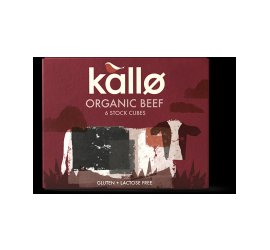 Kallo | Rindfleisch-Würfel - Bio | 6 x 66 g von Kallo
