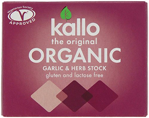 Organic Garlic and Herb Stock Cubes - 6x11g von Kallo