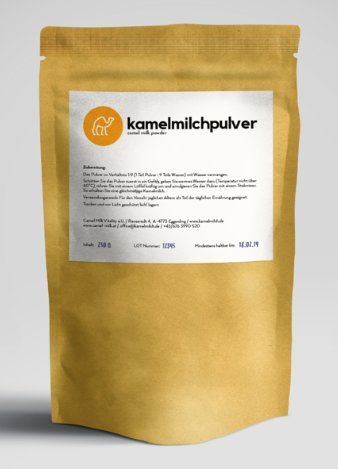 600gr Original Kamelmilch Pulver (aus Dubai, 2x300gr) - BESTPREISGARANTIE - Trinkkur - Camel Milk Powder (2x300gr) von KHARMA