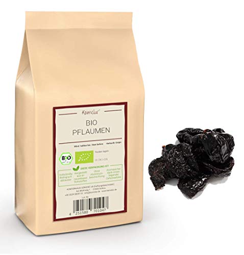 Kamelur 1kg BIO Pflaumen getrocknet und entsteint BIO Trockenpflaumen aus Frankreich ohne Zusätze getrocknete Pflaumen als aromatische Trockenfrüchte Kamelur 1kg BIO Pflaumen getrocknet und entsteint BIO Trockenpflaumen aus Frankreich ohne Zusätze getrocknete Pflaumen als aromatische Trockenfrüchte von Kamelur