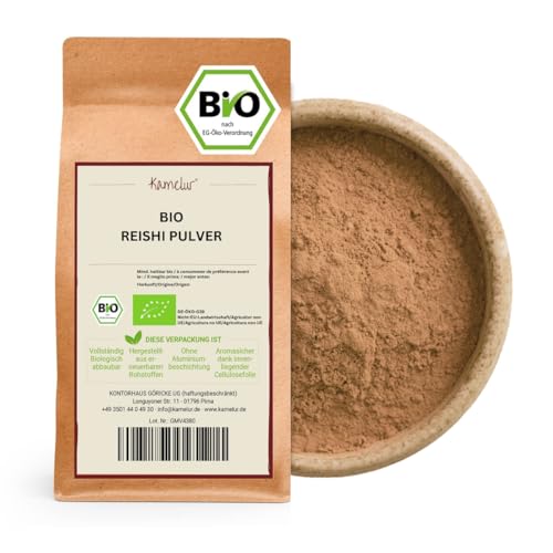 Kamelur 100g BIO Reishi Pulver Pilzpulver ohne Zusätze, Asiatische Lebensmittel - Pilze BIO aus kontrolliert biologischem Anbau Kamelur 100g BIO Reishi Pulver Pilzpulver ohne Zusätze, Asiatische Lebensmittel - Pilze BIO aus kontrolliert biologischem Anbau von Kamelur