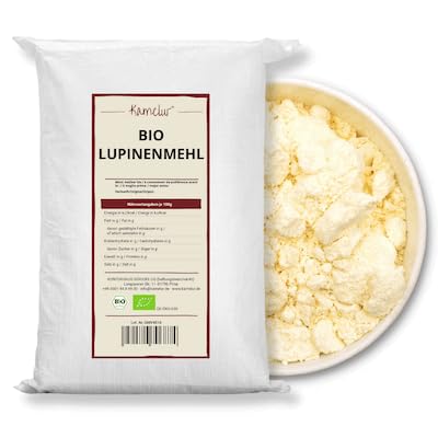 Kamelur 25kg BIO Lupinenmehl, Lupinen Mehl BIO ohne Zusätze von Kamelur