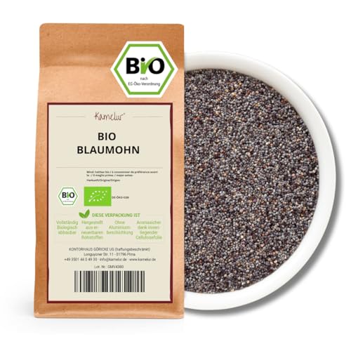 Kamelur BIO Blaumohn -2,5kg- Blaue Mohnsamen zum Backen aus kontrolliert biologischem Anbau Kamelur BIO Blaumohn -2,5kg- Blaue Mohnsamen zum Backen aus kontrolliert biologischem Anbau von Kamelur