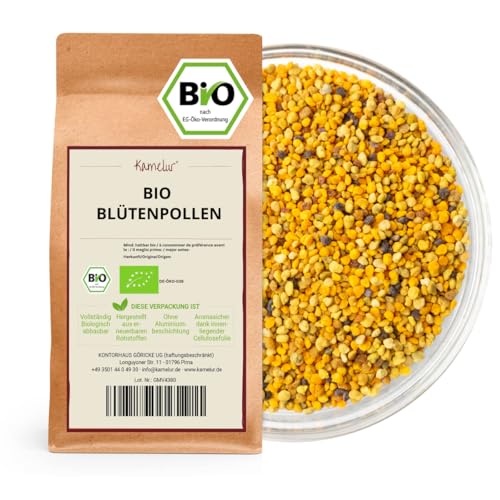 Kamelur BIO Blütenpollen ganz 250g aus Wildsammlung Blüten Pollen Bio ohne Zusätze von Kamelur