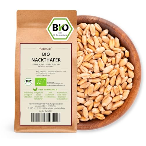 Kamelur Bio Nackthafer (1kg) Nackthafer aus Deutschem Bio Anbau von Kamelur