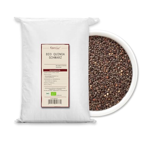 Kamelur Bio Quinoa Schwarz (25kg) Quinoa Bio als schmackhafter Getreide Ersatz von Kamelur