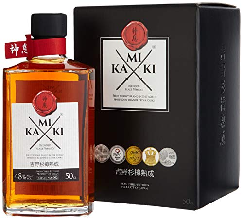 KAMIKI Blended Malt Whisky 48% Vol. 0,5l in Geschenkbox von KAMIKI