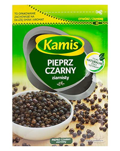 Kamis schwarz Pfeffer ganze 20 g von Kamis