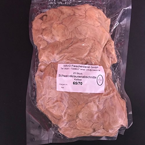 25 Stk. Schweinekraußen 27 cm gebunden Kaliber 65/70 25 Stk. Schweinekraußen 27 cm gebunden Kaliber 65/70 von MÄVO