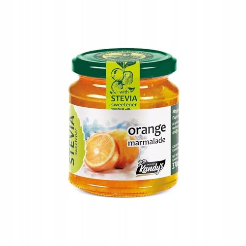 Griechische Orangenmarmelade mit Stevia 370g von Kandylas