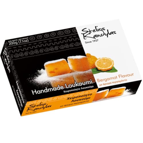 Loukoumi Kandylas Griechische Gelee-Flavour 200g (Loukoumi Bergamot) von Kandylas