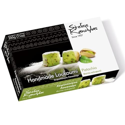 Loukoumi Kandylas Griechische Gelee-Flavour 200g GRIECHENLAND (Pistachio) von Kandylas