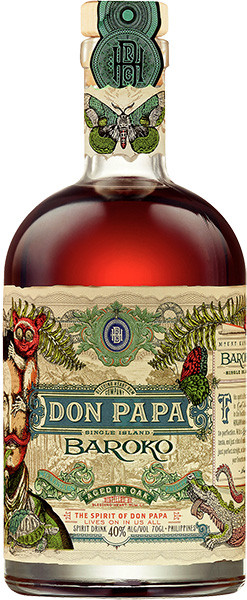 Don Papa Baroko Spirit (Rum-Basis) 40% Vol. 0,7 L von Kanloan Limited