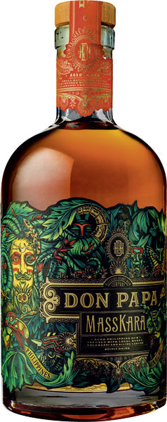 Don Papa MassKara Spirit Drink (Rum-Basis) 40% Vol. 0,7 L von Kanloan Limited