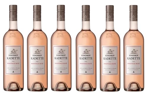 6x 0,75l - 2024er - Kanonkop - Kadette - Pinotage Rosé - Stellenbosch W.O. - Südafrika - Rosé-Wein trocken von Kanonkop