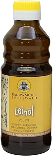 Kanow Mühle, Spreewald - Spreewälder Leinöl, Premiumqualität - 250 ml von Kanow Mühle, Spreewald
