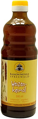 Kanow Mühle, Spreewald - Spreewälder Weizenkeimöl, Premiumqualität - 500 ml von Kanow Mühle, Spreewald
