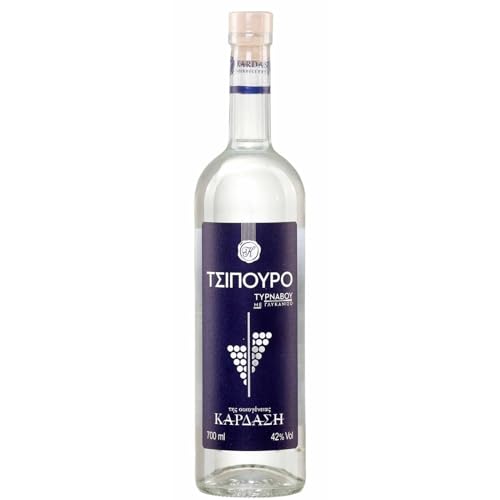 Tsipouro Tirnavou mit Anis 42% 0,7l Kardasi | Griechischer Tresterbrand | 100% Destillat Tsipouro Tirnavou mit Anis 42% 0,7l Kardasi | Griechischer Tresterbrand | 100% Destillat von Kardasi