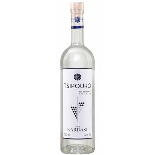 Tsipouro Tirnavou ohne Anis 40% 0,7l Kardasi | Griechischer Tresterbrand | 100% Destillat von Kardasi