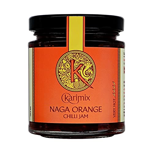 Karimix Naga Orange Chilli Marmelade, vegan, glutenfrei, Marinade, 200 g von Karimix
