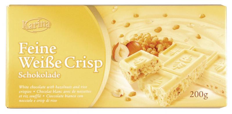 Karina Feine weiße Crisp Schokolade Karina Feine weiße Crisp Schokolade von Karina