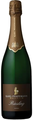 Karl Pfaffmann Riesling Sekt trocken 2022 (1 x 0.75L Flasche) von Karl Pfaffmann