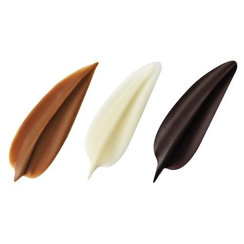 Deko-Aufleger "Elegance" Mischung- Blattform, 64 Vollm., 48 Zartb., 48 Weiß, 205g, 160 St von Brand New Cake
