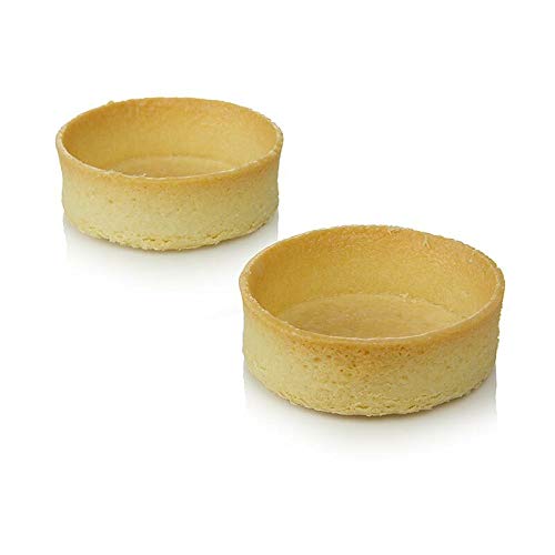 Dessert Tartelettes - Filigrano, rund, ø 5,3cm, H 1,7cm, Mürbeteig, 144 St von Karl Zieres GmbH