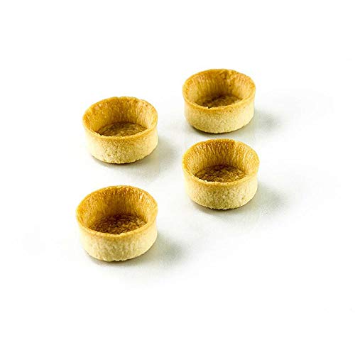 Dessert-Tartelettes-Mini - Filigrano, rund, ø 3,8cm, H 1,8cm, Mürbeteig, 200 St von Karl Zieres GmbH